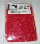 Ice dub Hareline UV red